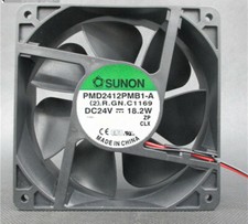 SUNON PMD2412PMB1-A 12038 12CM 24V 18.2W 2-pin inverter fan