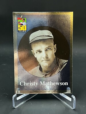 2001 Before There Was Topps Christy Mathewson Card BT8