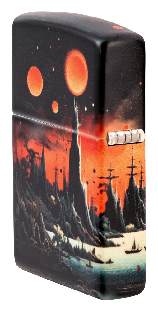 Zippo Galactic Landscape Design 540 Color Windproof Pocket Lighter, 46254