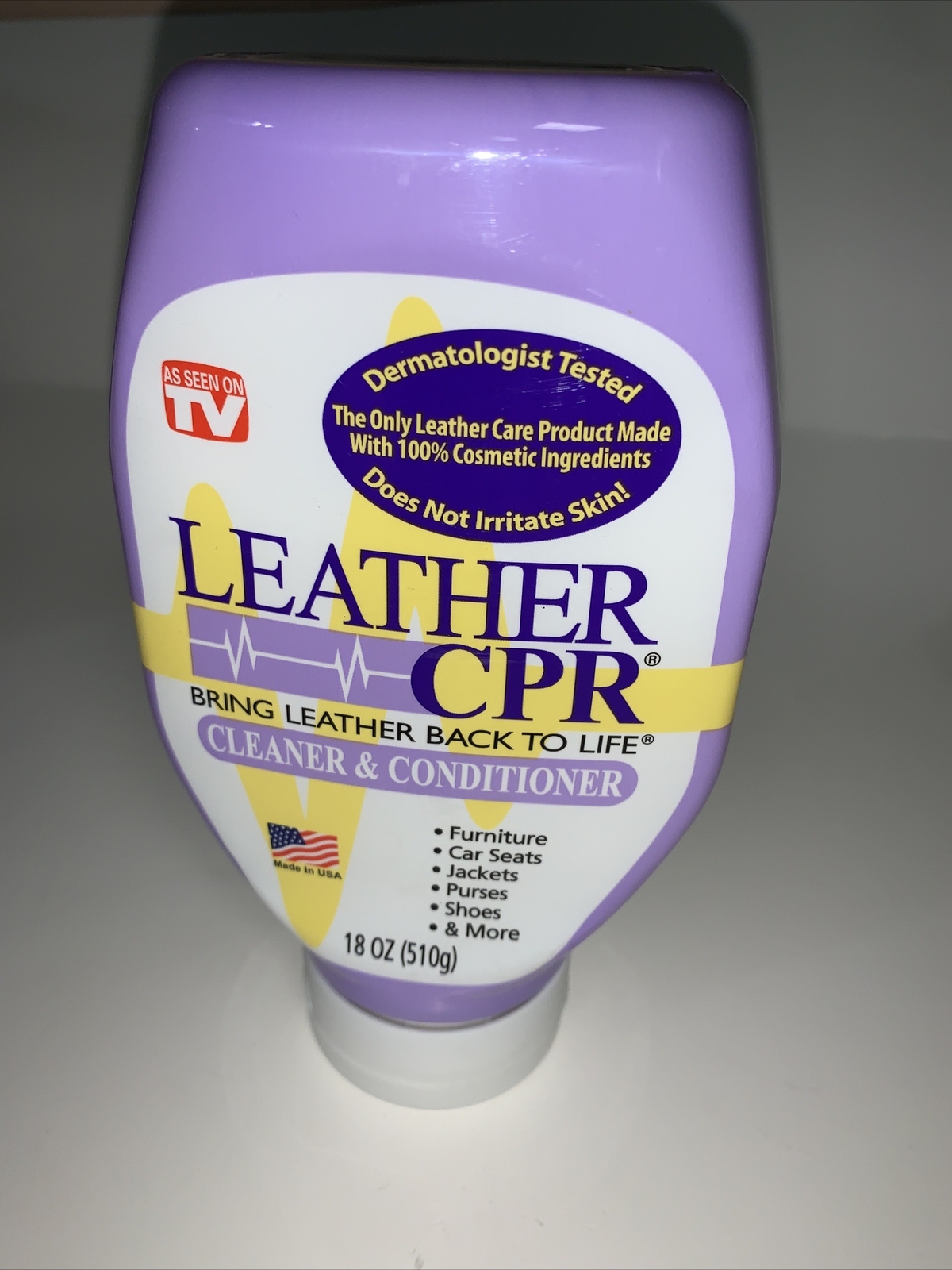 CPR Leather Cleaner & Conditioner Furniture Car Seats Jackets Shoes