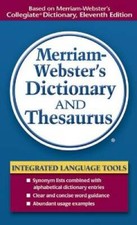 Merriam-Webster's Dictionary and Thesaurus - Mass Market Paperback - GOOD