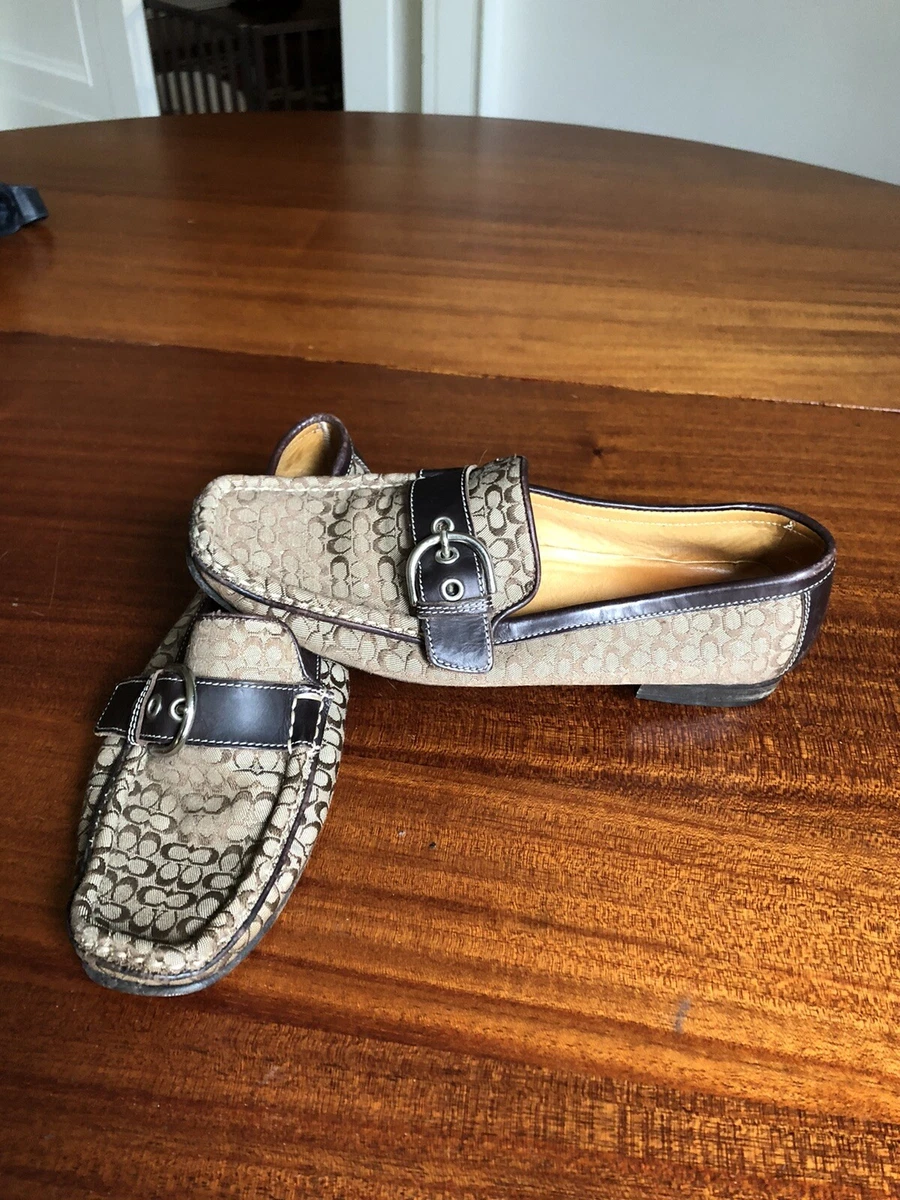 Coach hotsell loafer shoes