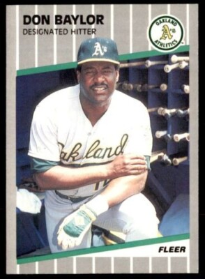 1989 FLEER BASEBALL YOU PICK #1 - #200 NMMT ****FREESHIPPING****