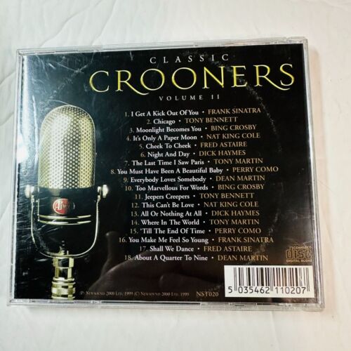 Classic Crooners Volume II CD Featuring Frank Sinatra Bing Crosby & More - Picture 2 of 3