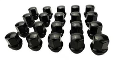 CROWN AUTOMOTIVE SALES CO. 6509422BLK Wheel Lug Nut
