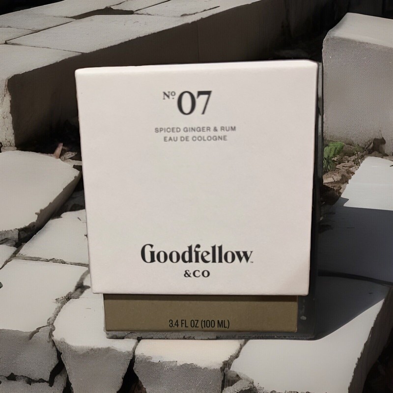 Vtg Goodfellow & CO No.7 Spiced Ginger & Rum Eau de Cologne 3.4 fl oz New*