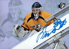 Marek Mazanec - Signed 2013-14 Upper Deck SPX Rookie Card #106 - Predators