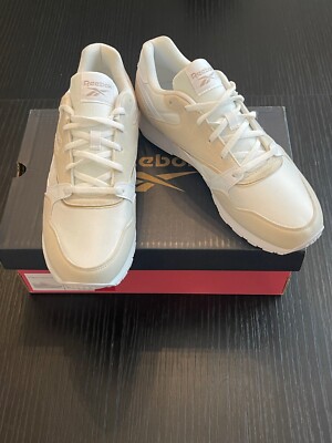 Reebok Women's ''Ultra Flash'' Everyday Sneaker-White w/ Cream Color size10