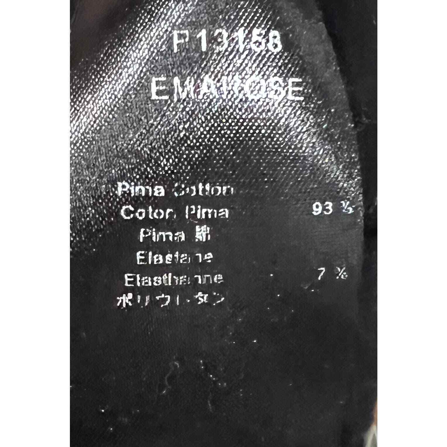 Anne Fontaine Dress Emarose Black Pima Cotton Kni… - image 9