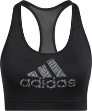 Adidas BRST BOS Women's Black Sports Bra 