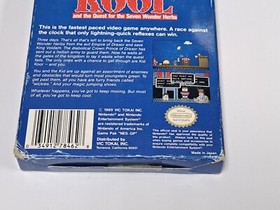 Kid Kool and the Quest for the Seven Wonder Herbs NES CIB Complete Vic Tokai