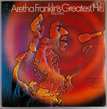 ARETHA FRANKLIN's Greatest Hits 1960-1965 LP Vinyl Record Album EX/VG+ KH 30606