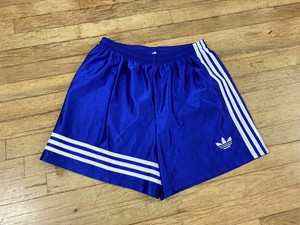 VTG 90s Adidas Satin Silky Stretch Athletic Shorts Trefoil Firebird Logo  Large L | eBay