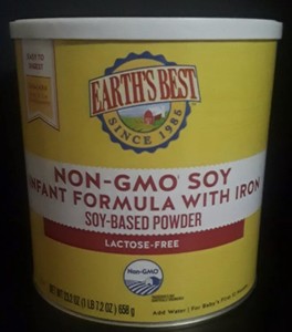 earth's best organic soy infant formula