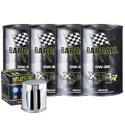 Service Bardahl Öl XT4R 0W30 für Harley Davidson Heritage Klassisch� 2018>2020