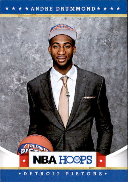 Andre Drummond 2012-13 NBA Hoops Rookie Card #283