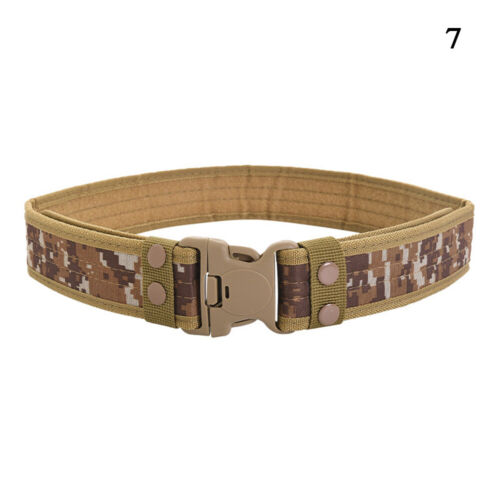 Army Combat Belt Men Military Canvas Waistband Outdoor Camouflage Waist Strap ⚝ - Picture 15 of 26