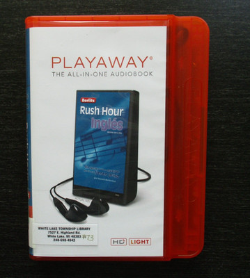 Playaway Adult Nonfiction Ser.: Berlitz Rush Hour Ingles  Ex-library