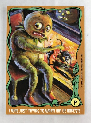 Matthew Kirscht Halloween Trading Card Promo Limited Edition /18 For 2011 Set