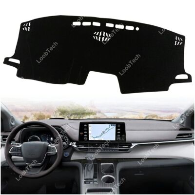 For Toyota Sienna 21-24 Anti-UV Dash Mat Sunshade Carpet Dash Board Pad Cover