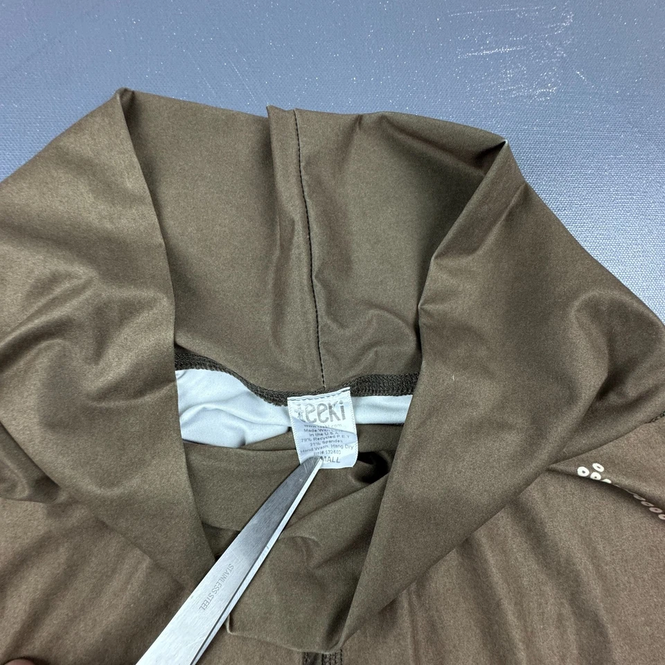 Leggings Estampados Teeki Para Mujer Pequeños Marrón Cintura Alta Yoga Boho Festival Foto 2 de 4