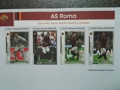 Panini Wccf 15 16 Ver2 0 As Roma Complete 4 Cards Set Ebay