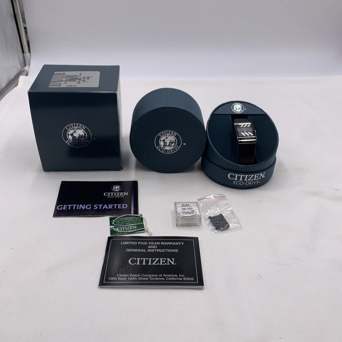 Citizen eco drive watch box hot sale