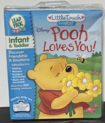 Leap Frog LeapPad Little Touch Disney Pooh Loves You Infant And Toddler