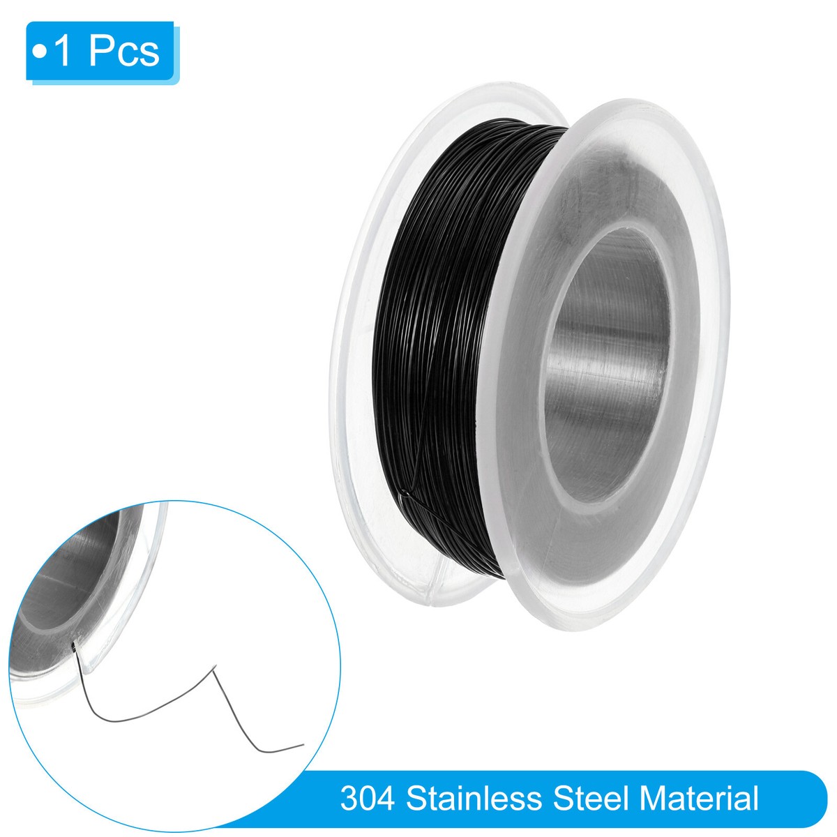 Framer Supply Uncoated Stainless Steel Filament Picture Wire #6, Max