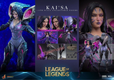 ホットトイズ VGM57 『リーグ・オブ・レジェンド』1/6カイ＝サ Kaisa Hot Toys VGM57 1/6 League of Legends Kai'Sa Kaisa Action Figure IN