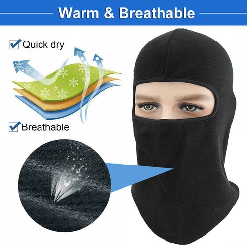 Sturmhaube Winter Ski Maske Winddicht Wärmer Vollgesichtsmaske für Outdoor Sport USA - Bild 4 von 21