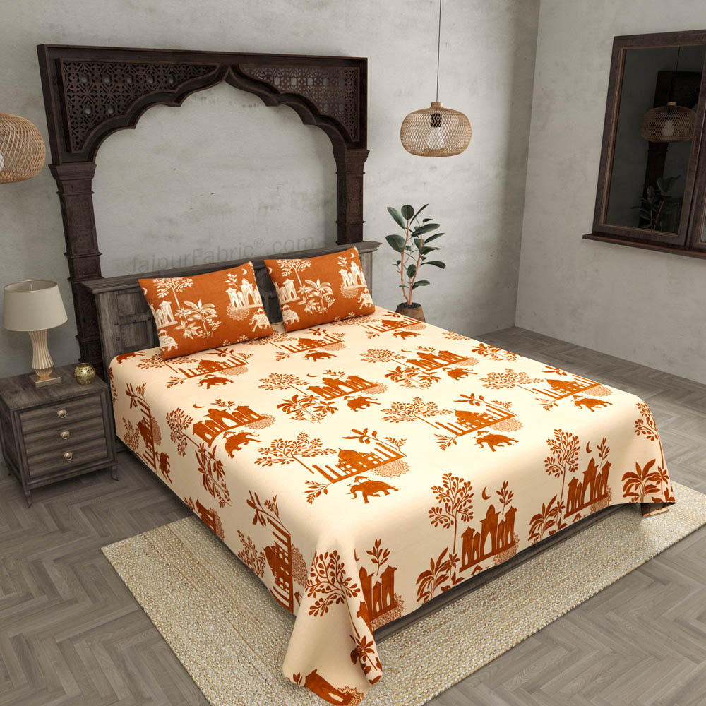 Royal Heritage Light King Size Bedsheet For Rooms/hotels eBay