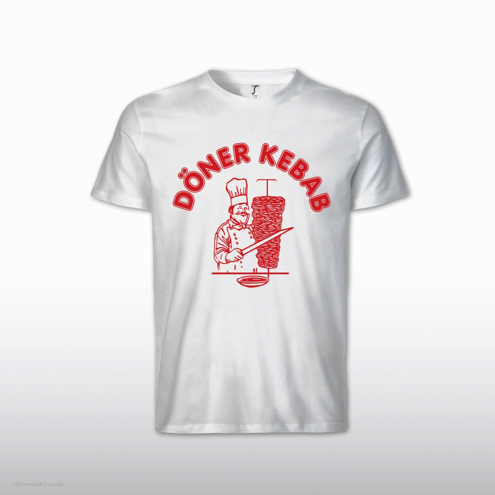 KEEN T shirt divertente DÖNER KEBAB regalo cult per giranti appassionati di pizza frase divertente