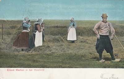 AK Eiland  Marken in het Hooiland - 1905 - Verlag: D.I.C., I. Ser. 158 4