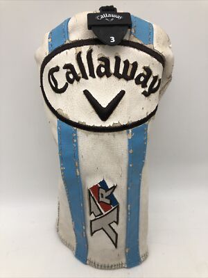 Callaway XR Fairwayholz Golf Headcover 3,4,5,7,9,11 No.Tag blau weiß schneller Versand
