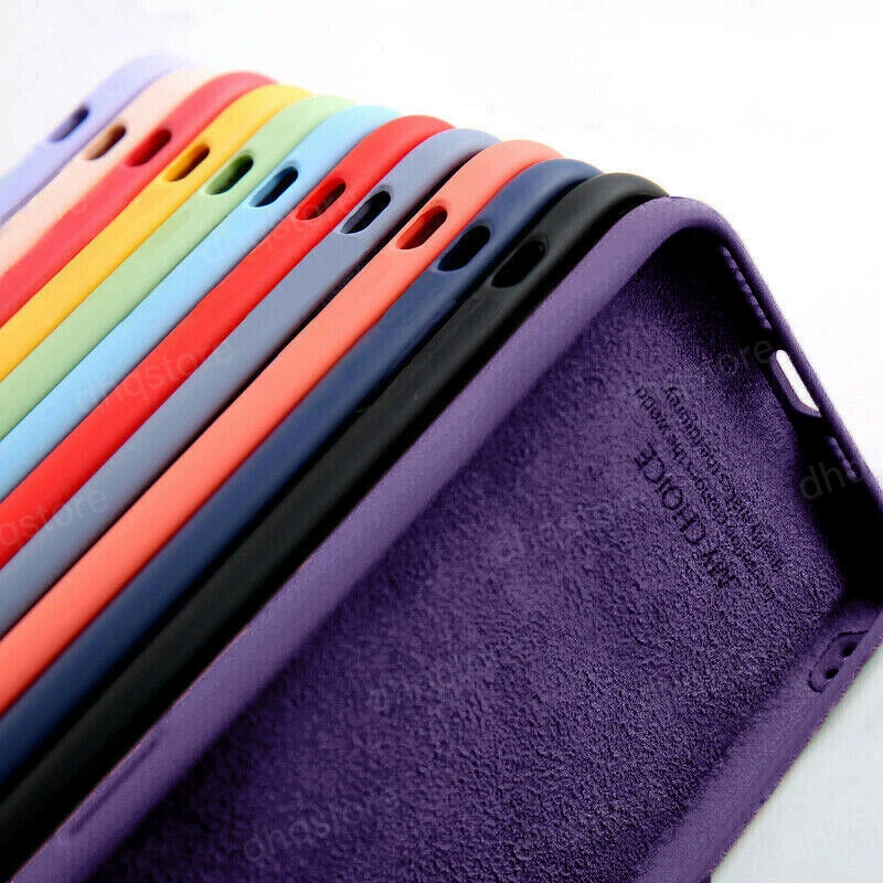 For iPhone 16 15 14 Pro Max 13 12 11 XR 87 Shockproof Liquid Silicone Case Cover