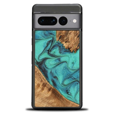 Holzhülle für Google Pixel 7 Pro Bewood Handyhülle Hard Case Cover Schutz Hülle