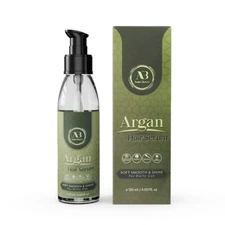 Amira Beauty Argan Hair Serum Pump For dry damaged Hair Anti Frizz Treatment Oil