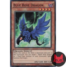 Yugioh Blauer Rosendrache LC5D-DE093 Super Rare 1. Auflage NM