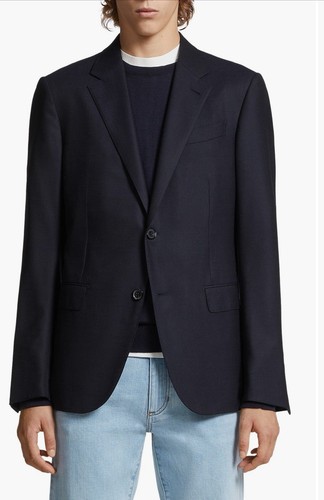 Ermenegildo Zegna - Sportjacke aus cooler Mila-Wolle marine Größe 58 R