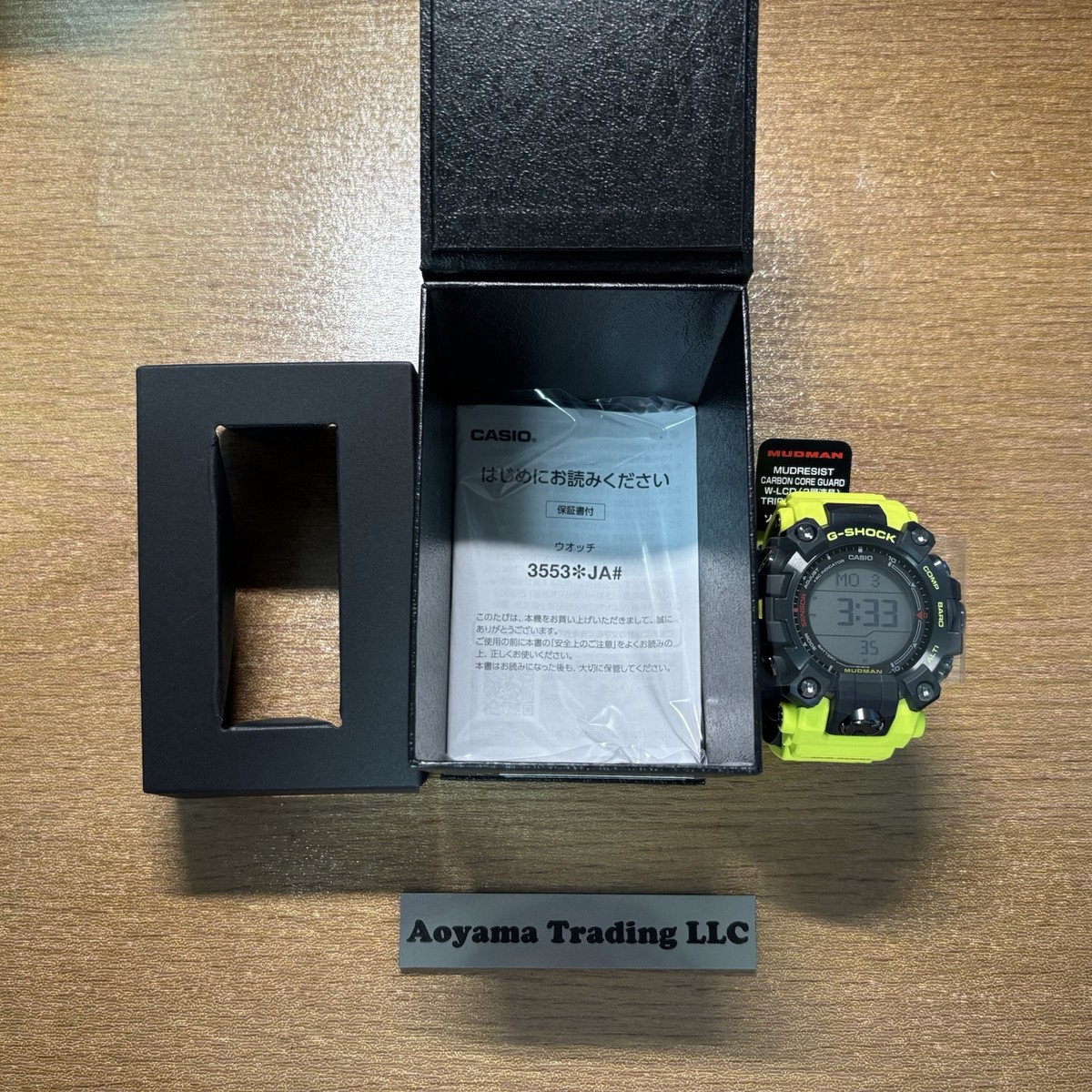 CASIO G-SHOCK GW-9500MRY-1A9JF MASTER OF G MUDMAN Yellow Men's