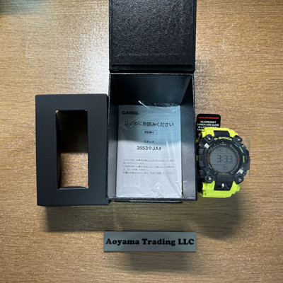 CASIO G-SHOCK GW-9500MRY-1A9JF MASTER OF G MUDMAN Yellow Men's