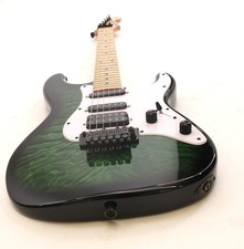 Jackson X Series Signature Adrian Smith SDXQM Electric Guitar Transparent Green