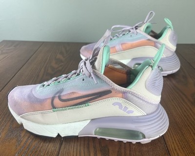 Nike Air Max 2090 Women Size 7.5 Shoes CZ1516-500 Lilac Smoke Grey Easter Eggs