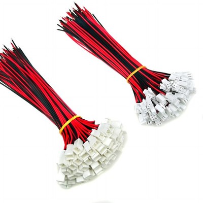 10 Pair 24AWG JST XHB2.54mm 2Pin Female and Male Connections Plug with 150mm ...