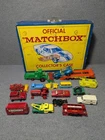 Huge Lot Lesney Matchbox Collector Case and 1960s Cars and Trucks Lot Vintage