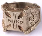 U7 Submarine 1941-43 Iron cross U-boat German ring WW2 U-Boot Kriegsmarine WWII