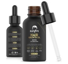 Hair Regrowth Treatment 5 Minoxidil Serum - Biotin Infused Growth Oil