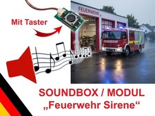 Soundbox Soundmodul FEUERWEHR EINSATZ Modellb...