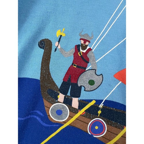Mini Boden Viking Tee Size 11-12 - Picture 7 of 11